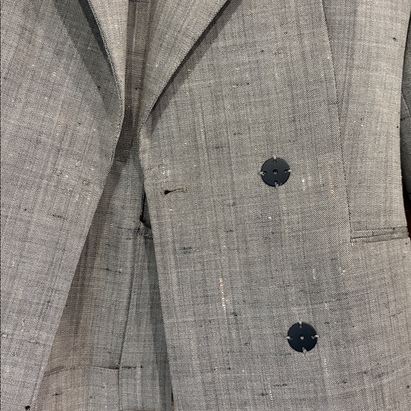Zara Tailored Gray Blazer EUC Structured Fit Size XS - Picture 11 of 13